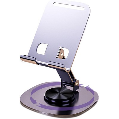 360°Rotating Phone Holder ,Foldable Cell Phone Stand , Adjustable Tablet Stand for All Mobile Phones