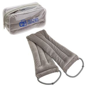 BeWell™ Flaxseed Heat Therapy Neck/Shoulder Pad with Hand Loops